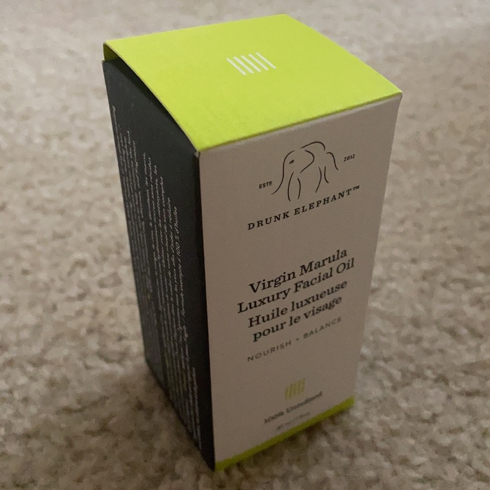Drunk Elephant Virgin Marula Luxury Facial Oil